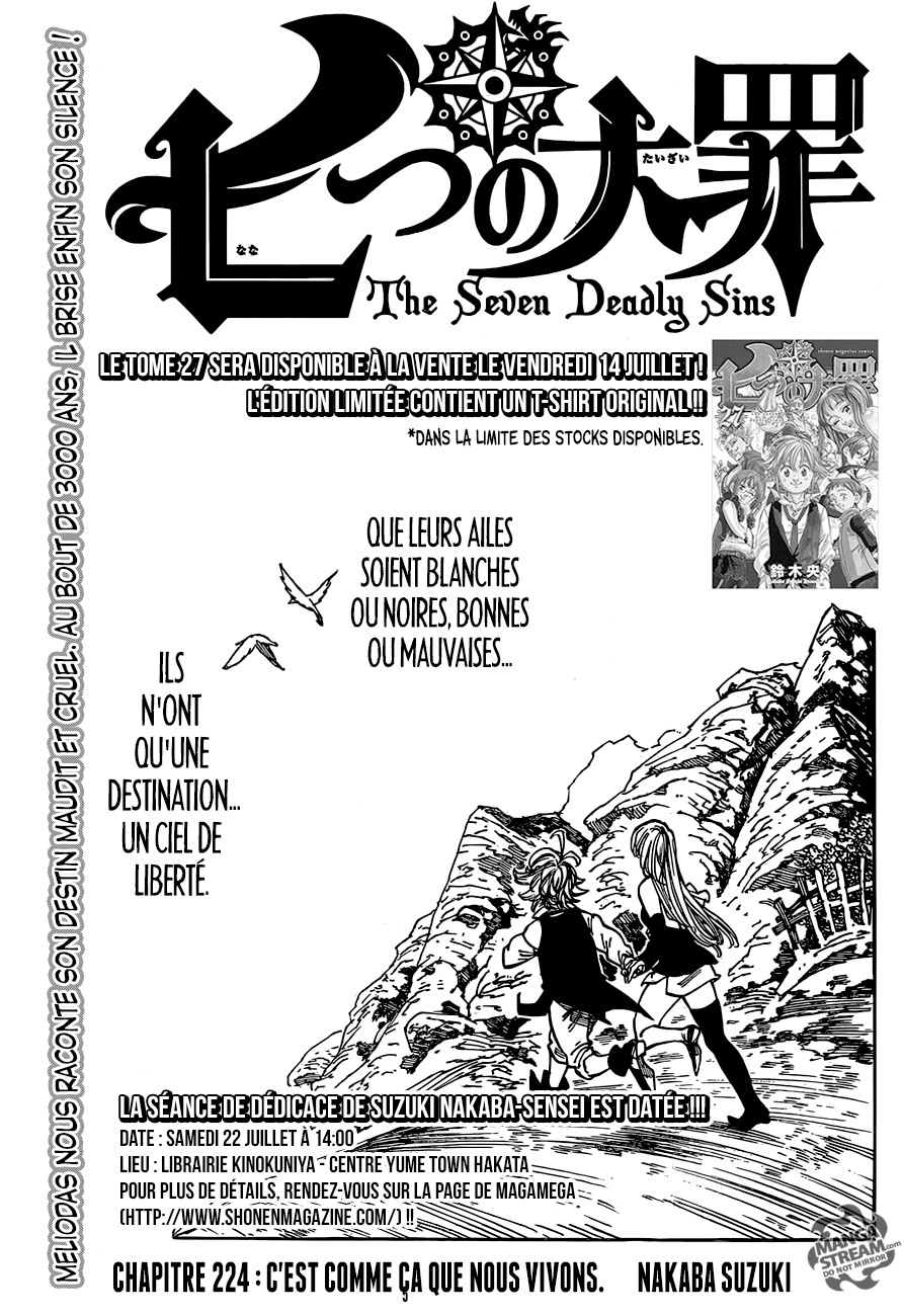 Nanatsu no Taizai: Chapter chapitre-224 - Page 1