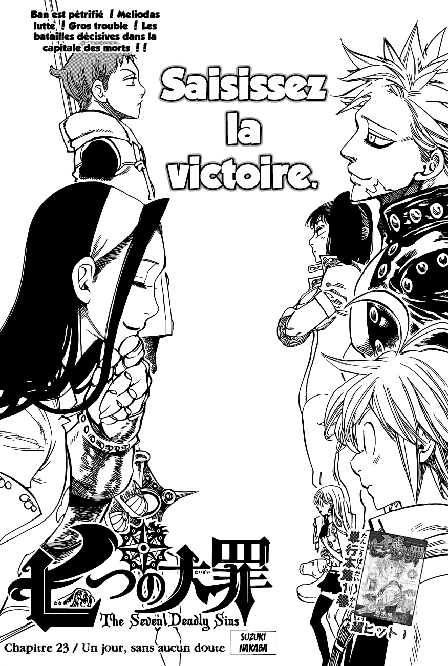 Nanatsu no Taizai: Chapter chapitre-23 - Page 1