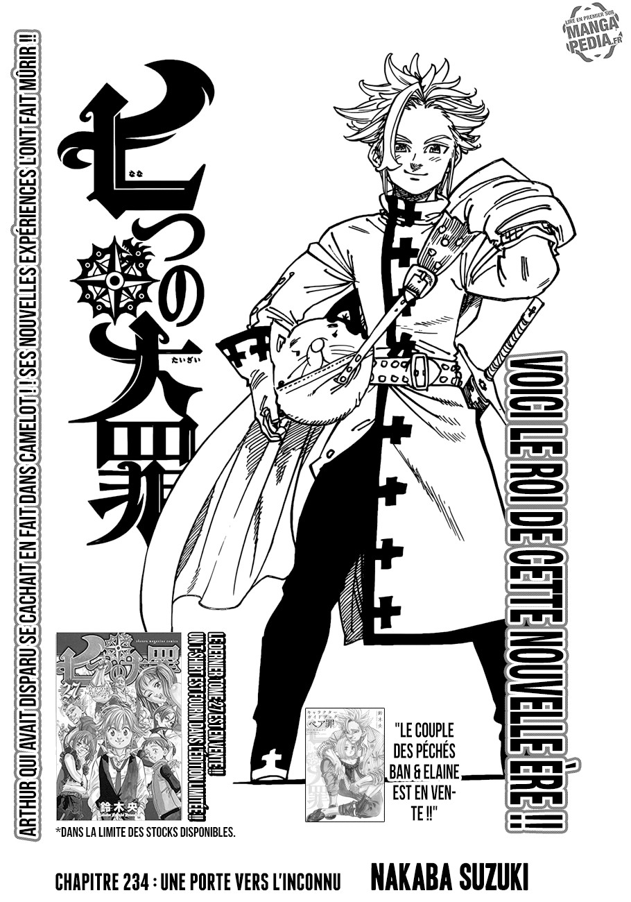 Nanatsu no Taizai: Chapter chapitre-234 - Page 1