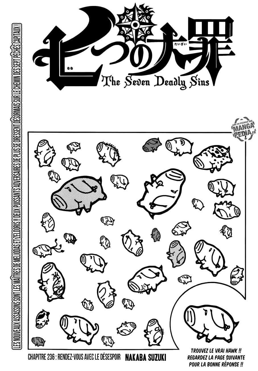 Nanatsu no Taizai: Chapter chapitre-236 - Page 1