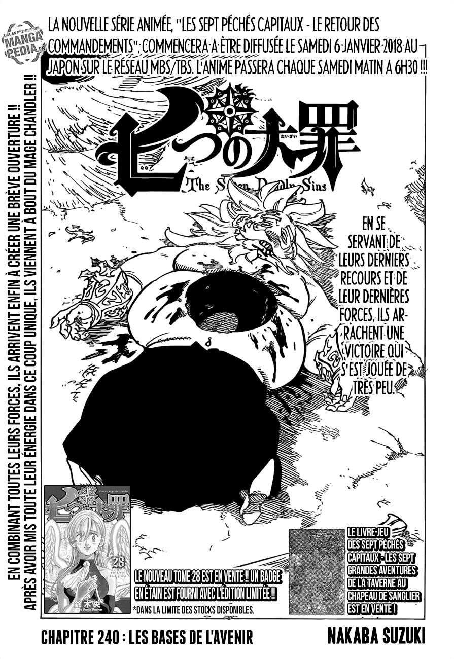 Nanatsu no Taizai: Chapter chapitre-240 - Page 1