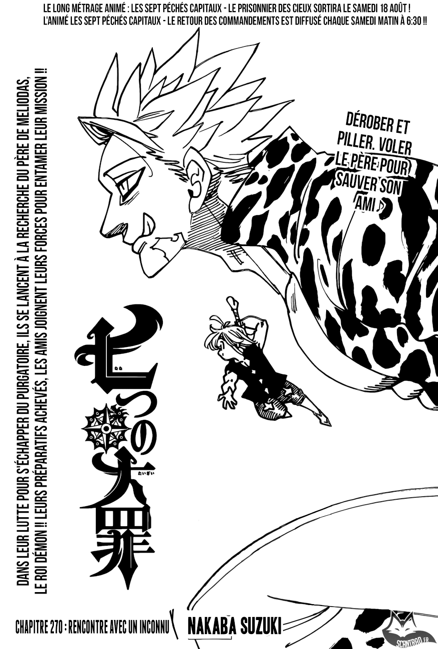 Nanatsu no Taizai: Chapter chapitre-270 - Page 1