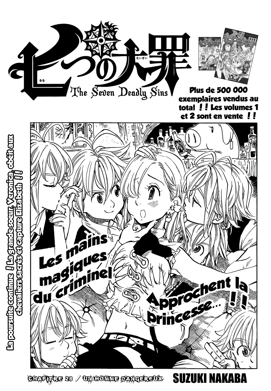 Nanatsu no Taizai: Chapter chapitre-28 - Page 1