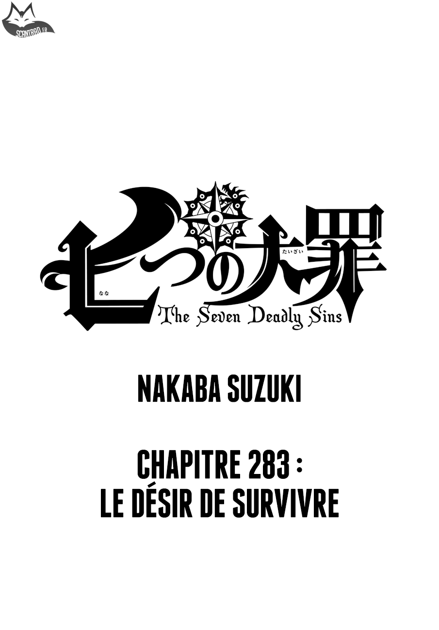 Nanatsu no Taizai: Chapter chapitre-283 - Page 1