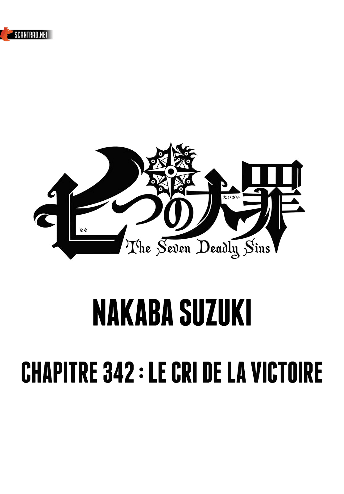 Nanatsu no Taizai: Chapter chapitre-342 - Page 1