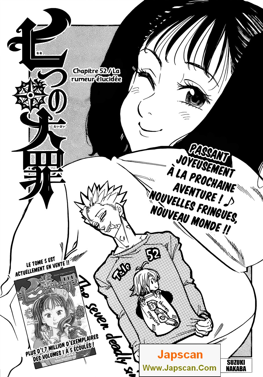 Nanatsu no Taizai: Chapter chapitre-52 - Page 1