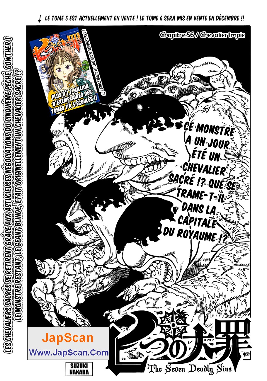 Nanatsu no Taizai: Chapter chapitre-56 - Page 1