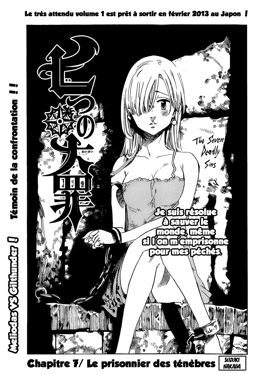 Nanatsu no Taizai: Chapter chapitre-7 - Page 1