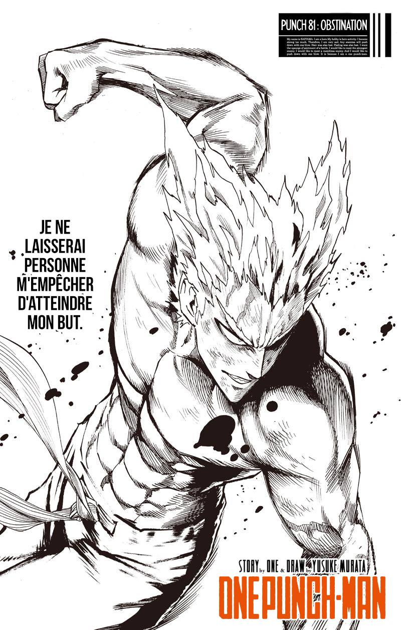 One Punch Man: Chapter chapitre-104 - Page 1