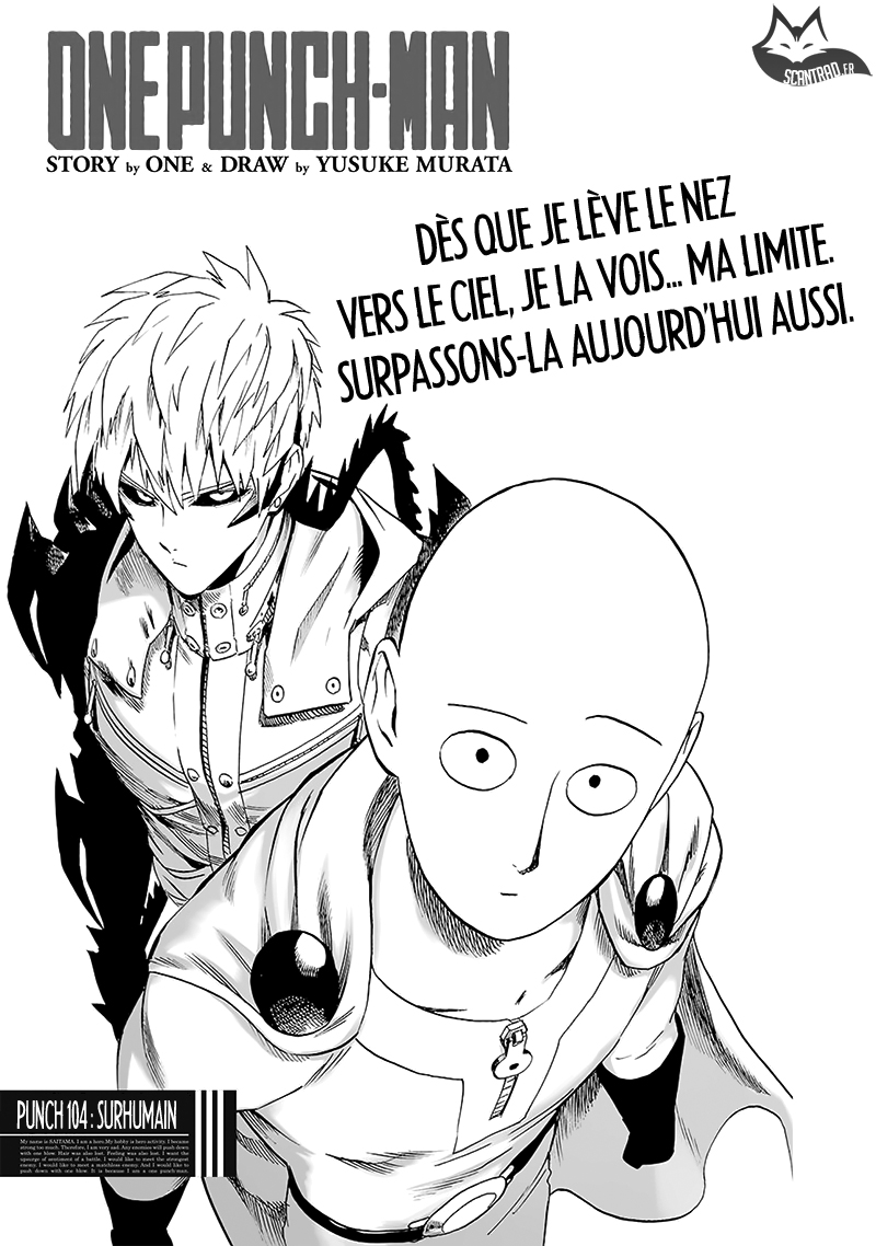 One Punch Man: Chapter chapitre-129 - Page 1