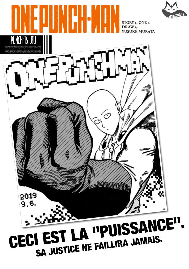 One Punch Man: Chapter chapitre-141 - Page 1