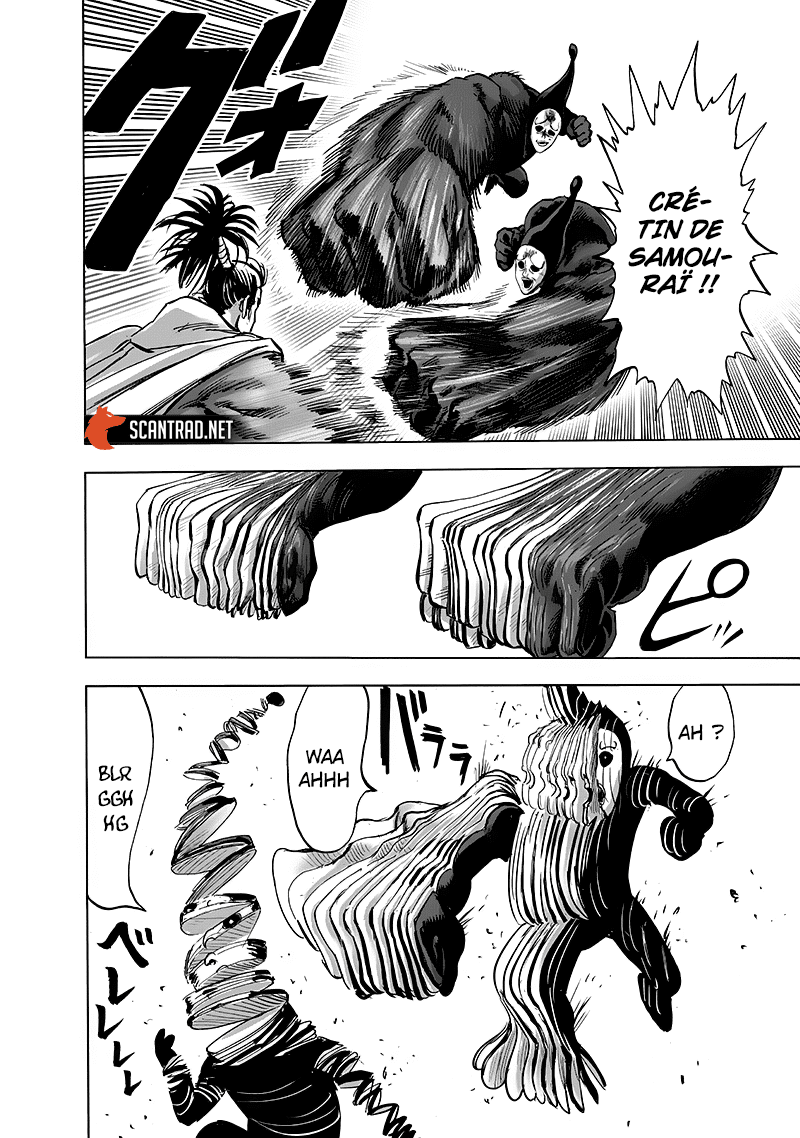 Super Black Brillant One Punch Man