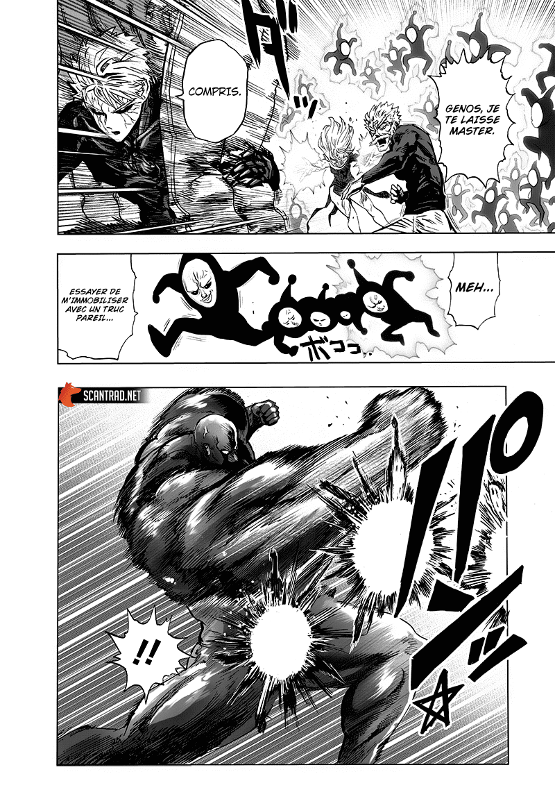 Super Black Brillant One Punch Man