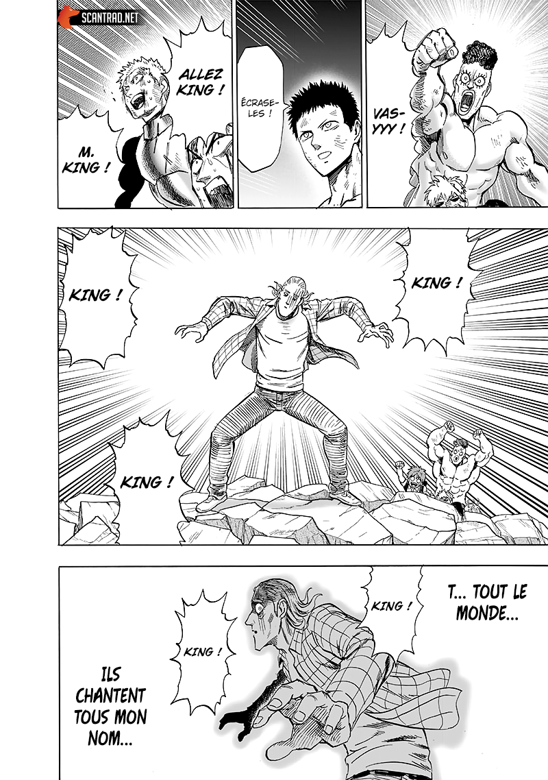 Scan One Punch Man Chapitre 180 : Le canon de l'ultime vague déferlante