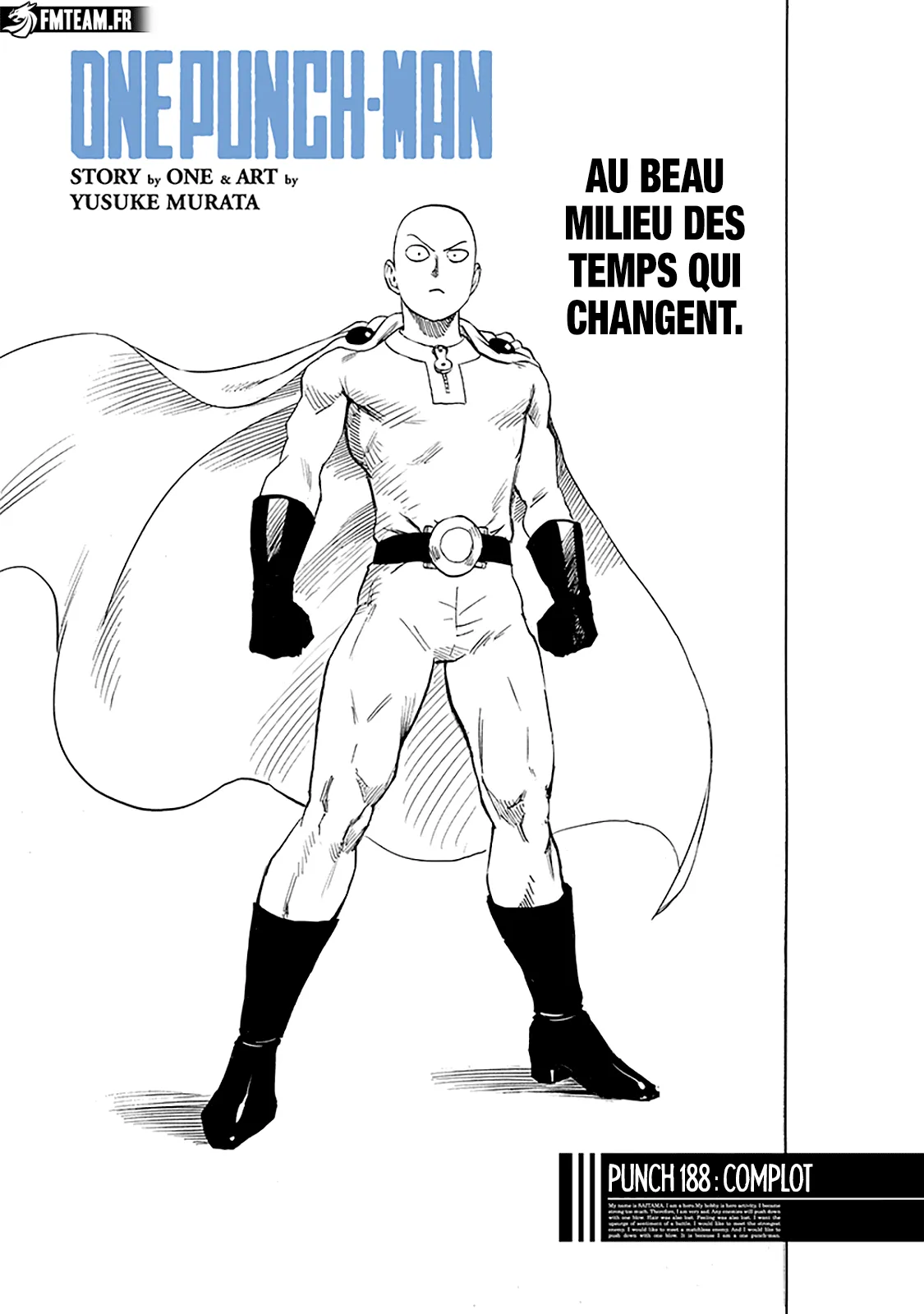 One Punch Man: Chapter chapitre-218 - Page 1