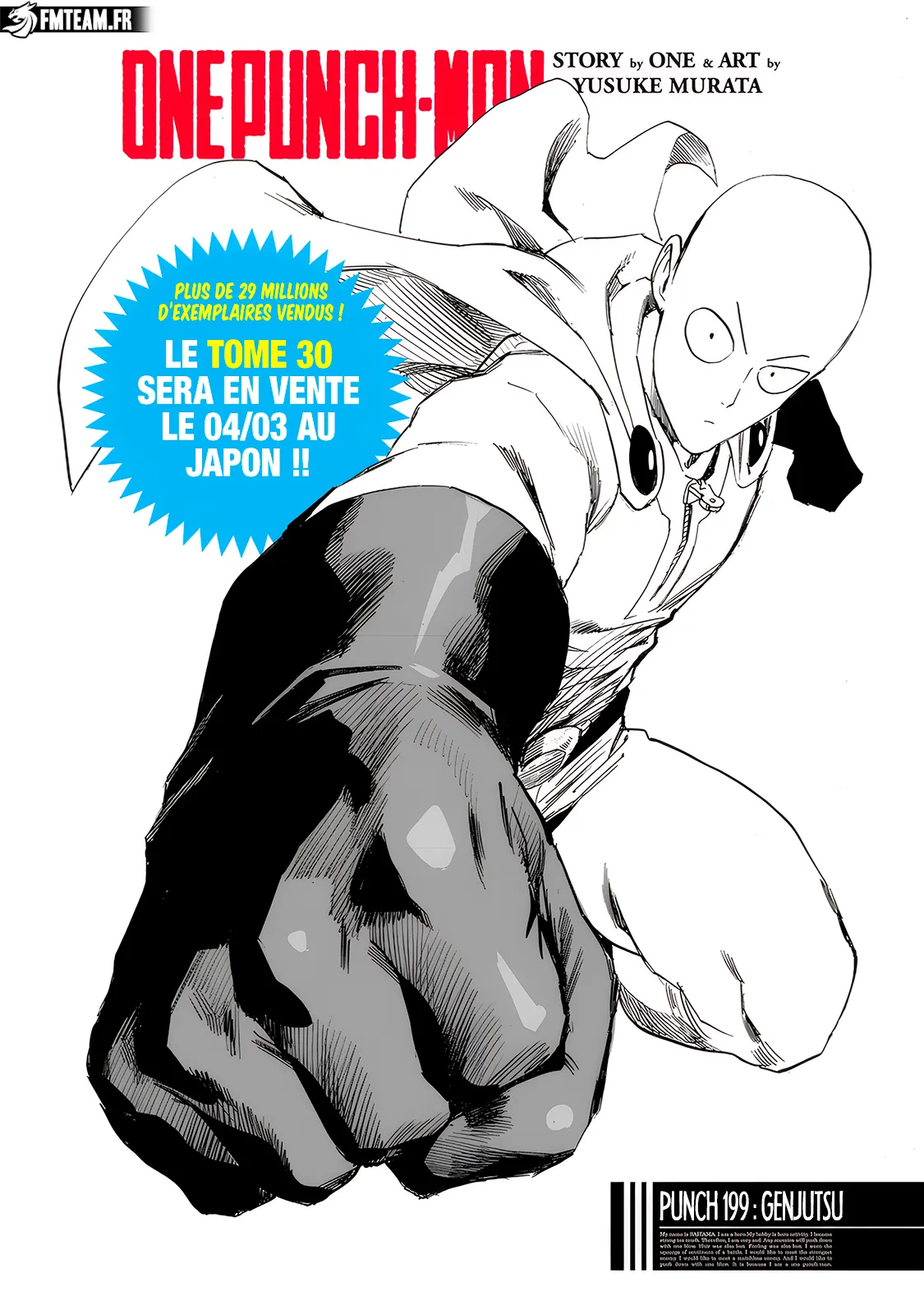 One Punch Man: Chapter chapitre-229 - Page 1