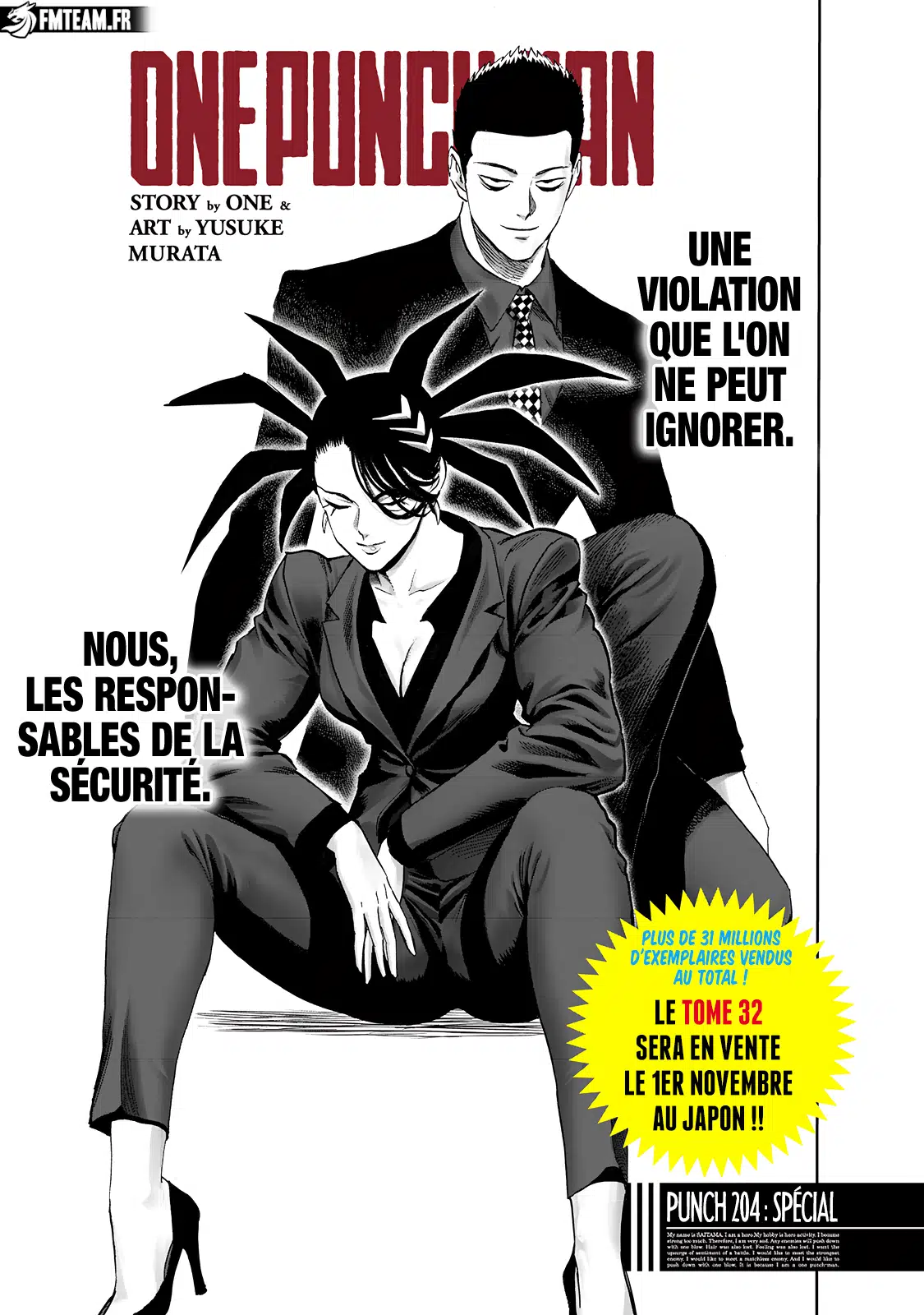 One Punch Man: Chapter chapitre-237 - Page 1