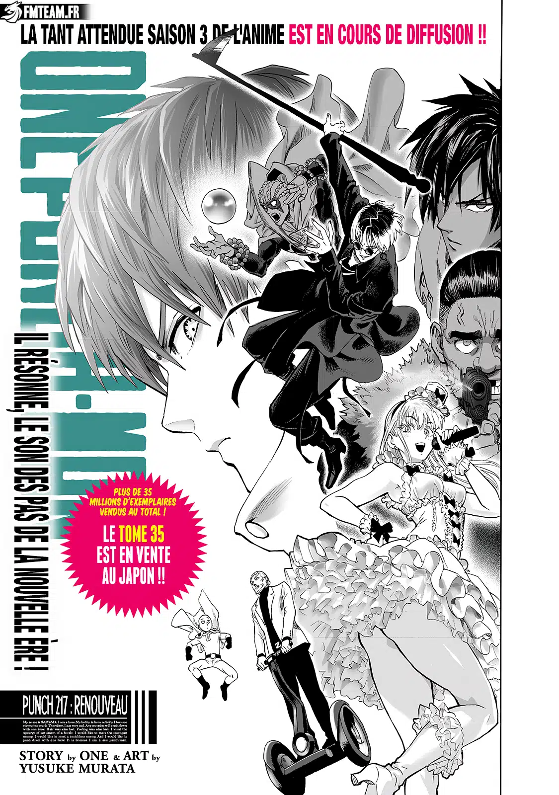 One Punch Man: Chapter chapitre-249 - Page 1