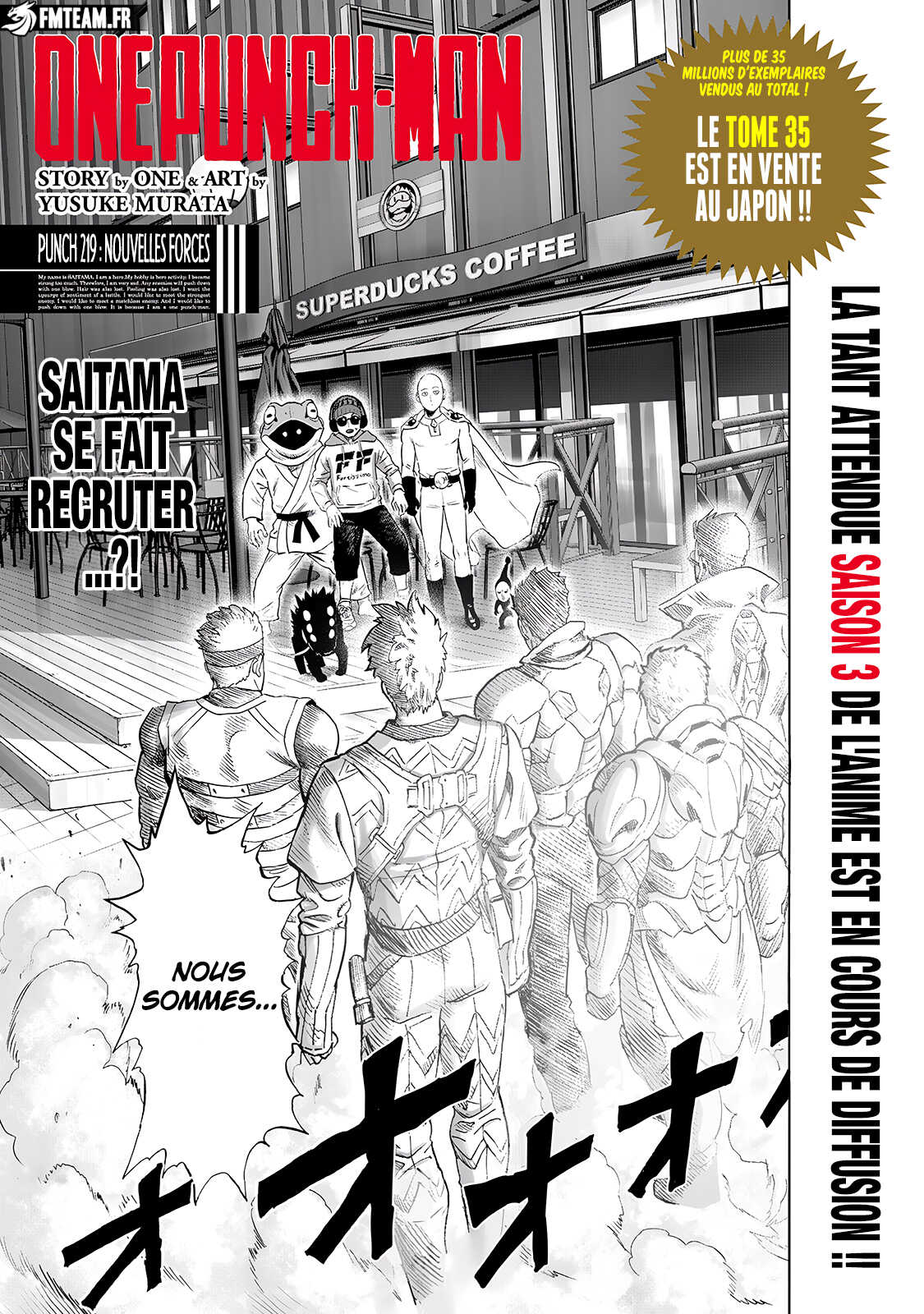 One Punch Man: Chapter chapitre-251 - Page 1