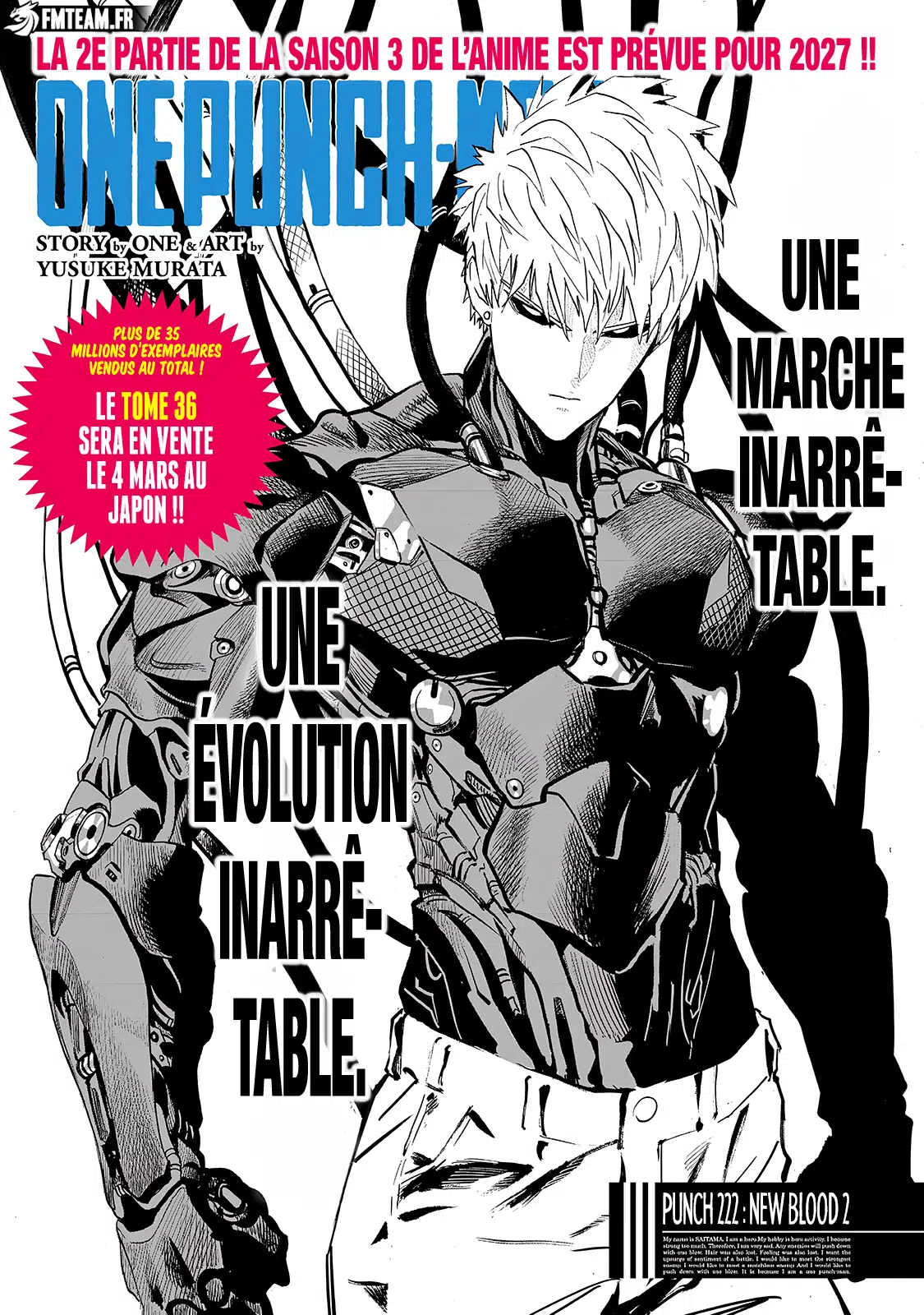 One Punch Man: Chapter chapitre-254 - Page 1