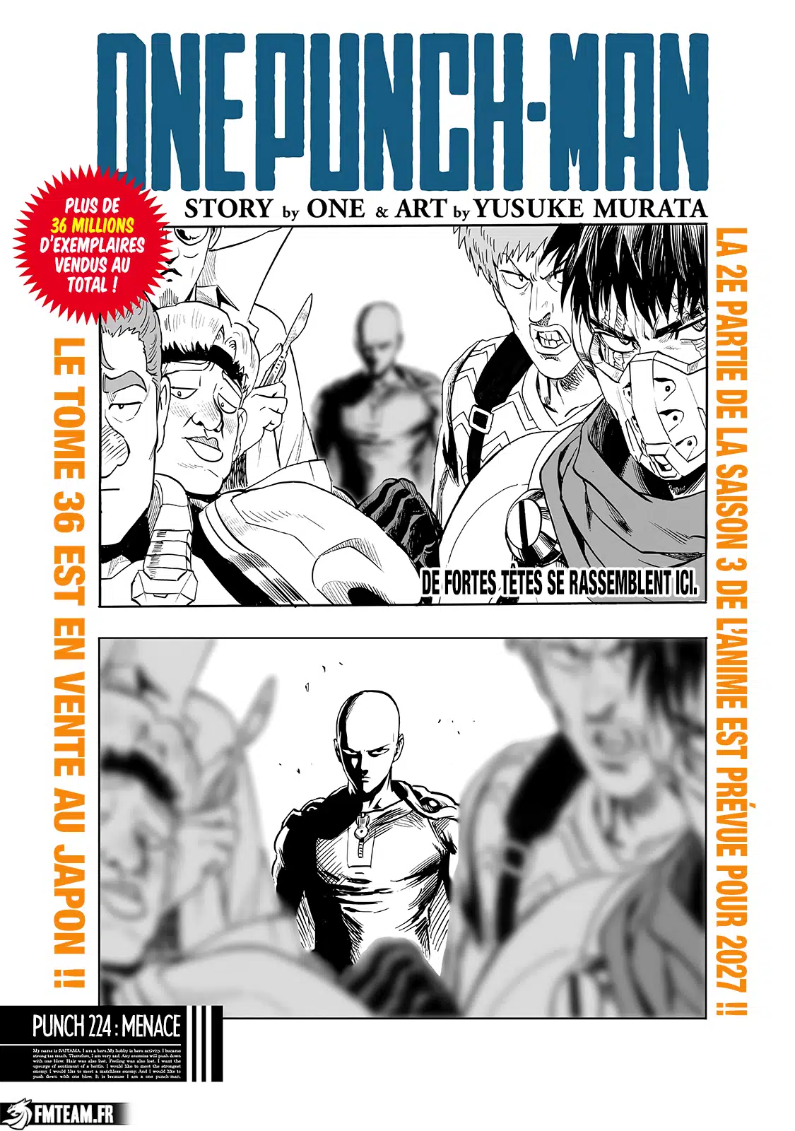 One Punch Man: Chapter chapitre-256 - Page 1
