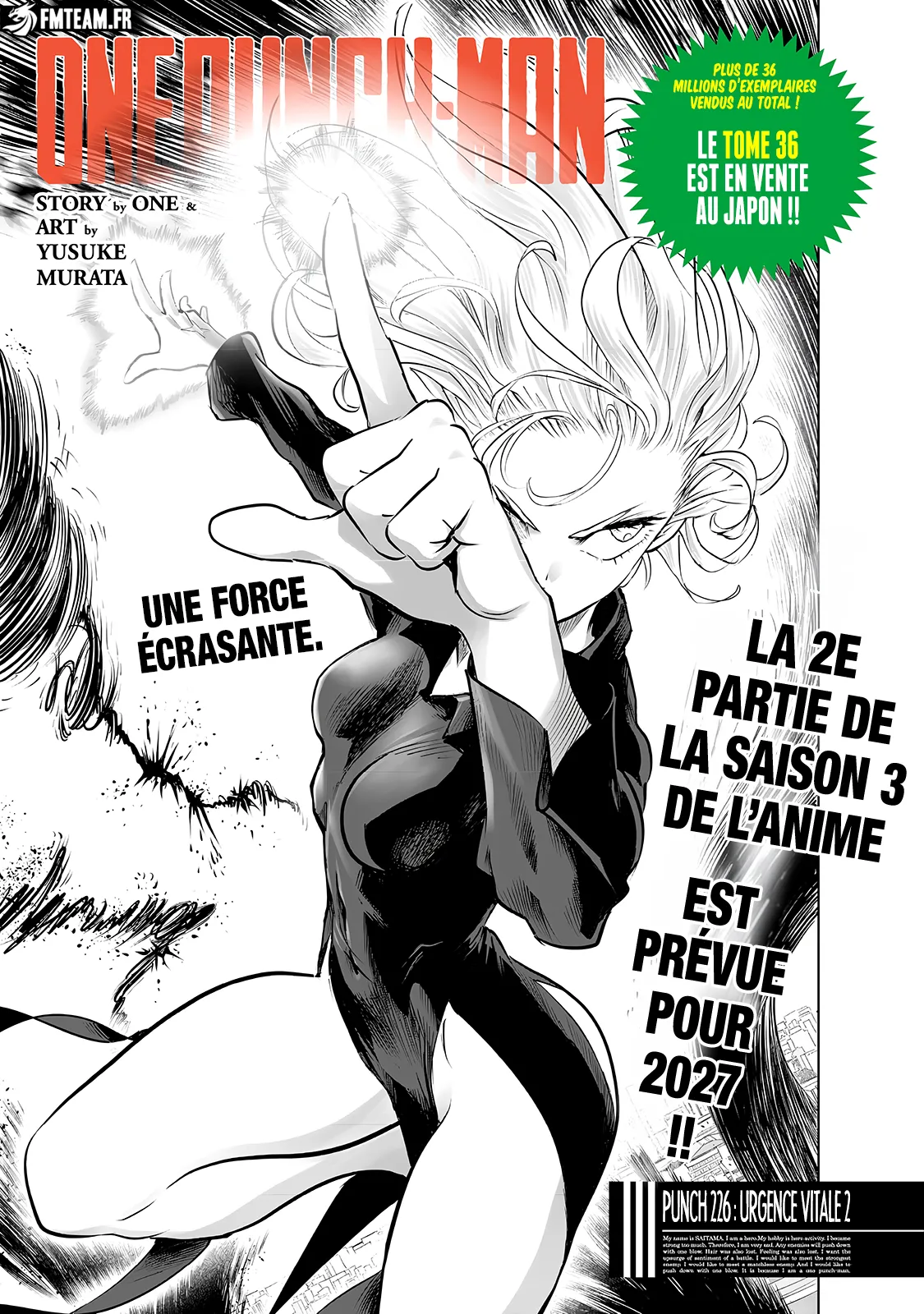 One Punch Man: Chapter chapitre-257 - Page 1
