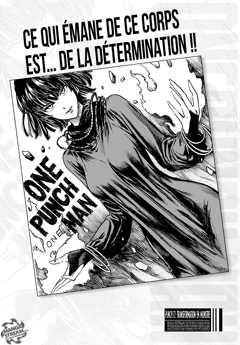 One Punch Man: Chapter chapitre-95 - Page 1