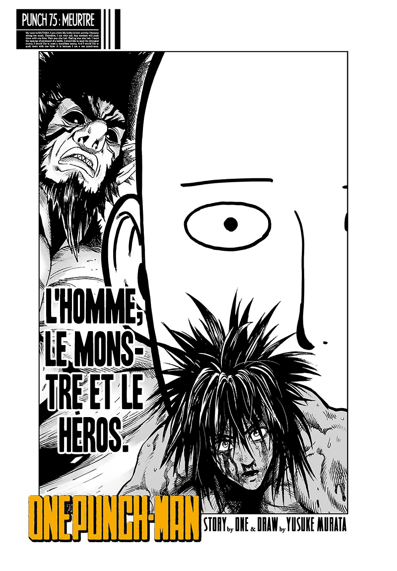 One Punch Man: Chapter chapitre-98 - Page 1