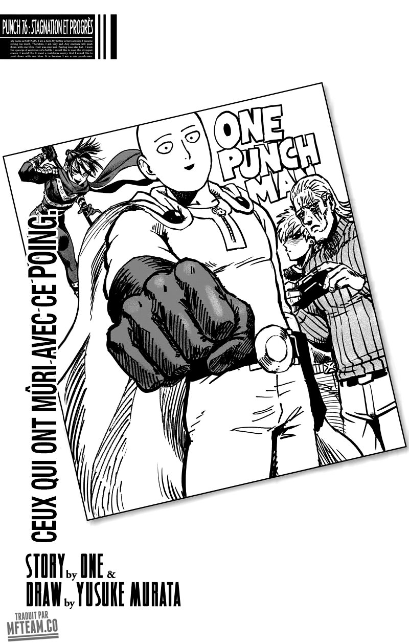 One Punch Man: Chapter chapitre-99 - Page 1