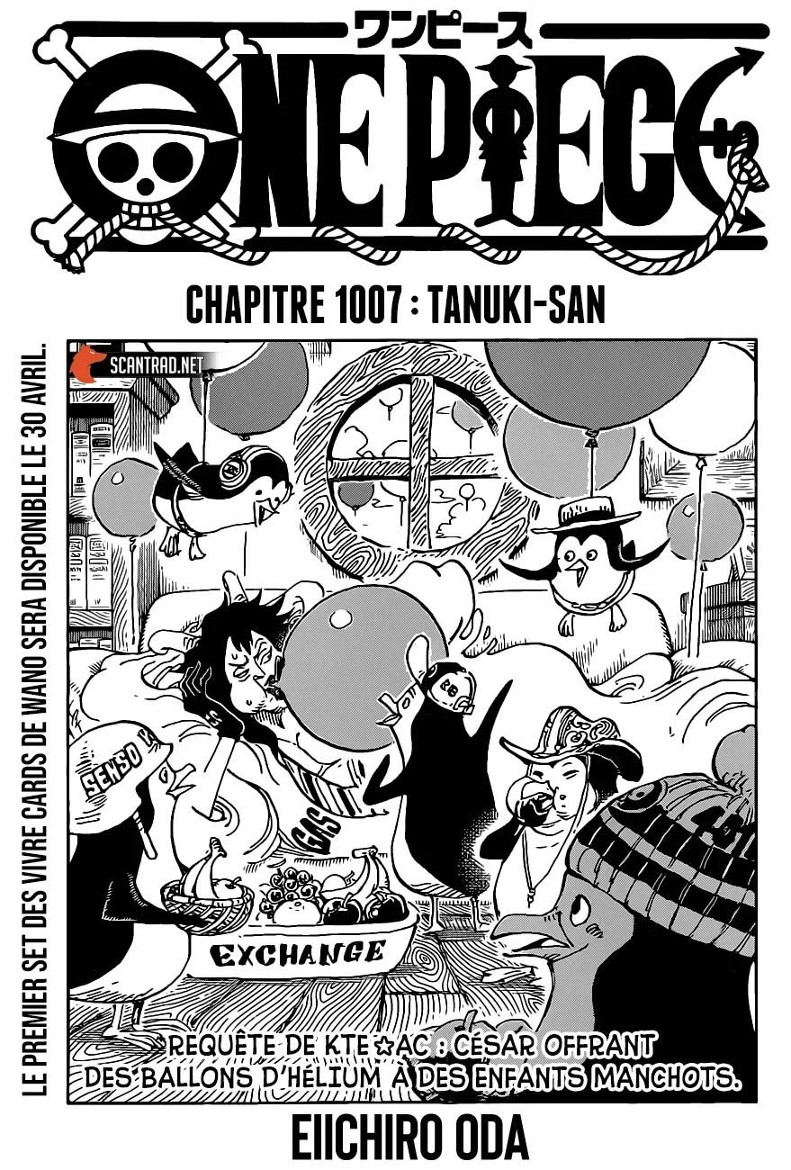 One Piece: Chapter chapitre-1007 - Page 1