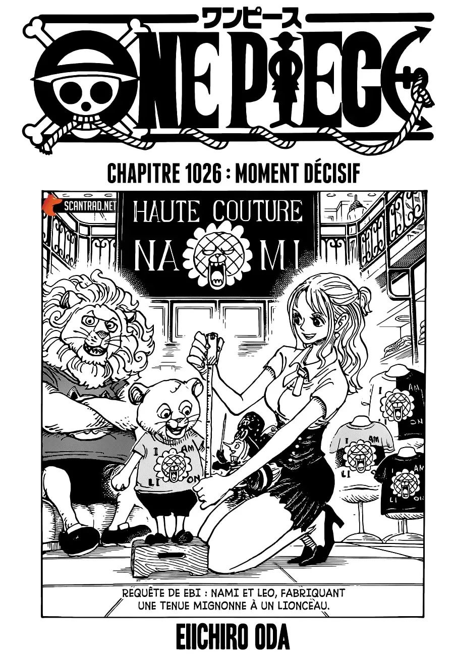 One Piece: Chapter chapitre-1026 - Page 1