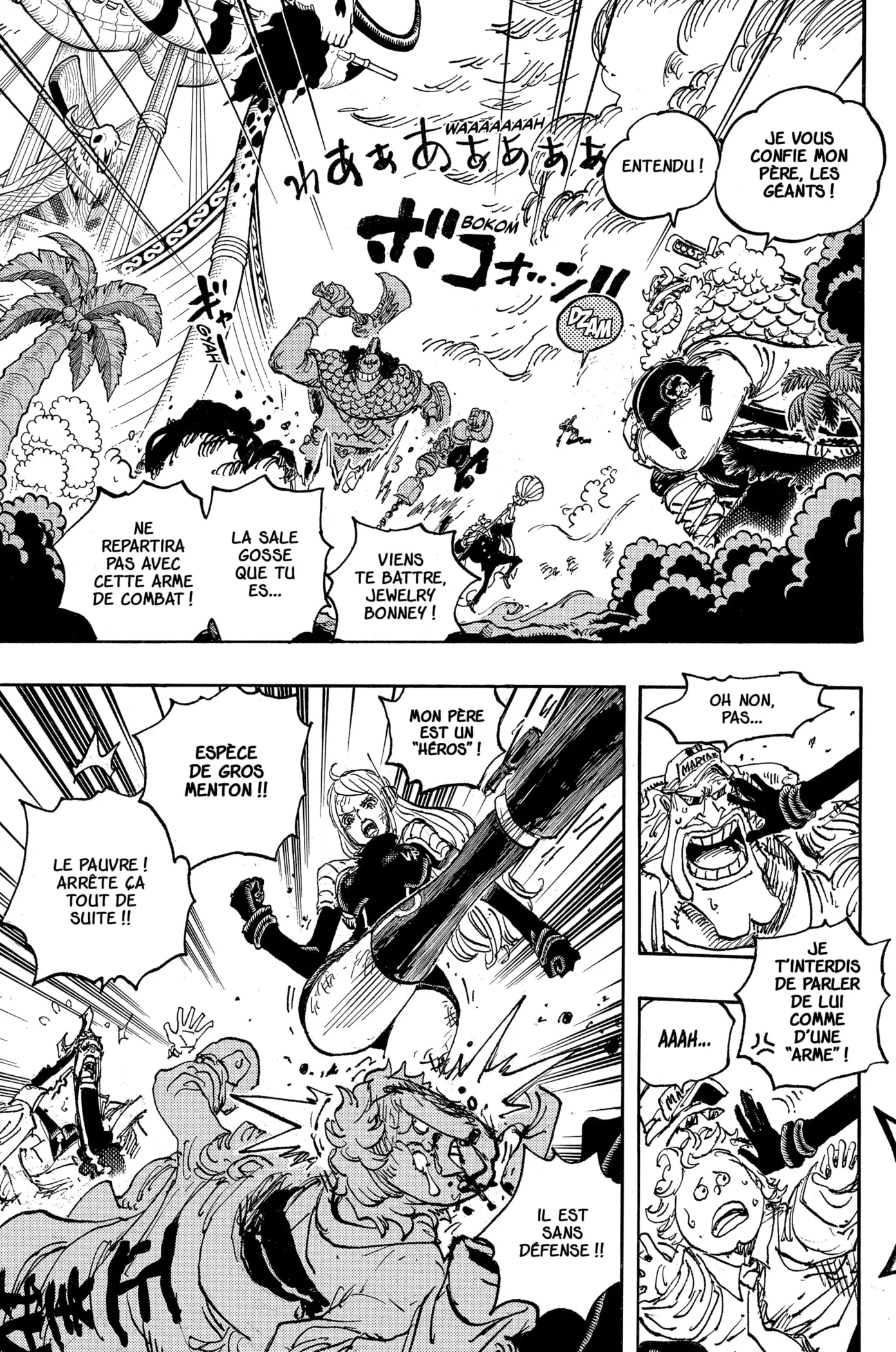 Scan One Piece Chapitre 1112 Face à l'adversité Page 5