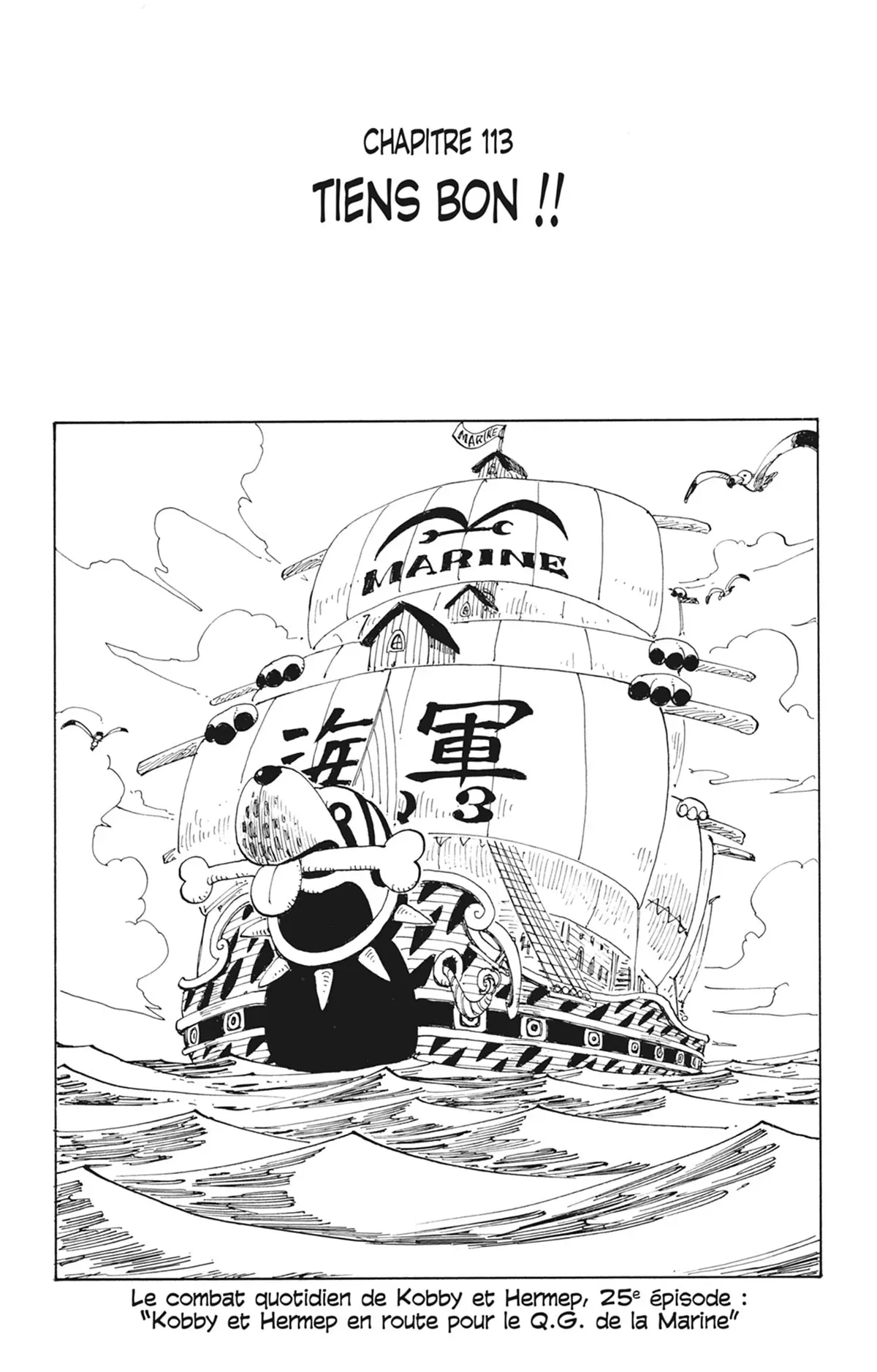 One Piece: Chapter chapitre-113 - Page 1