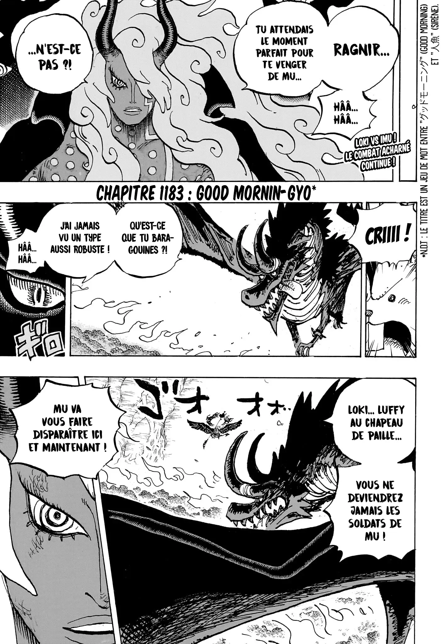 One Piece: Chapter chapitre-1183 - Page 3