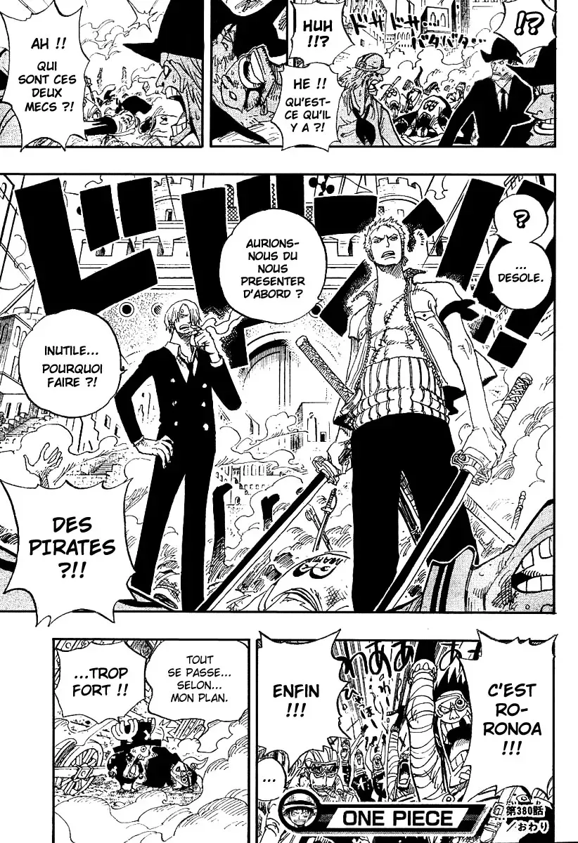 One Piece: Chapter chapitre-380 - Page 17