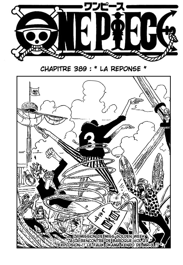 One Piece: Chapter chapitre-389 - Page 1
