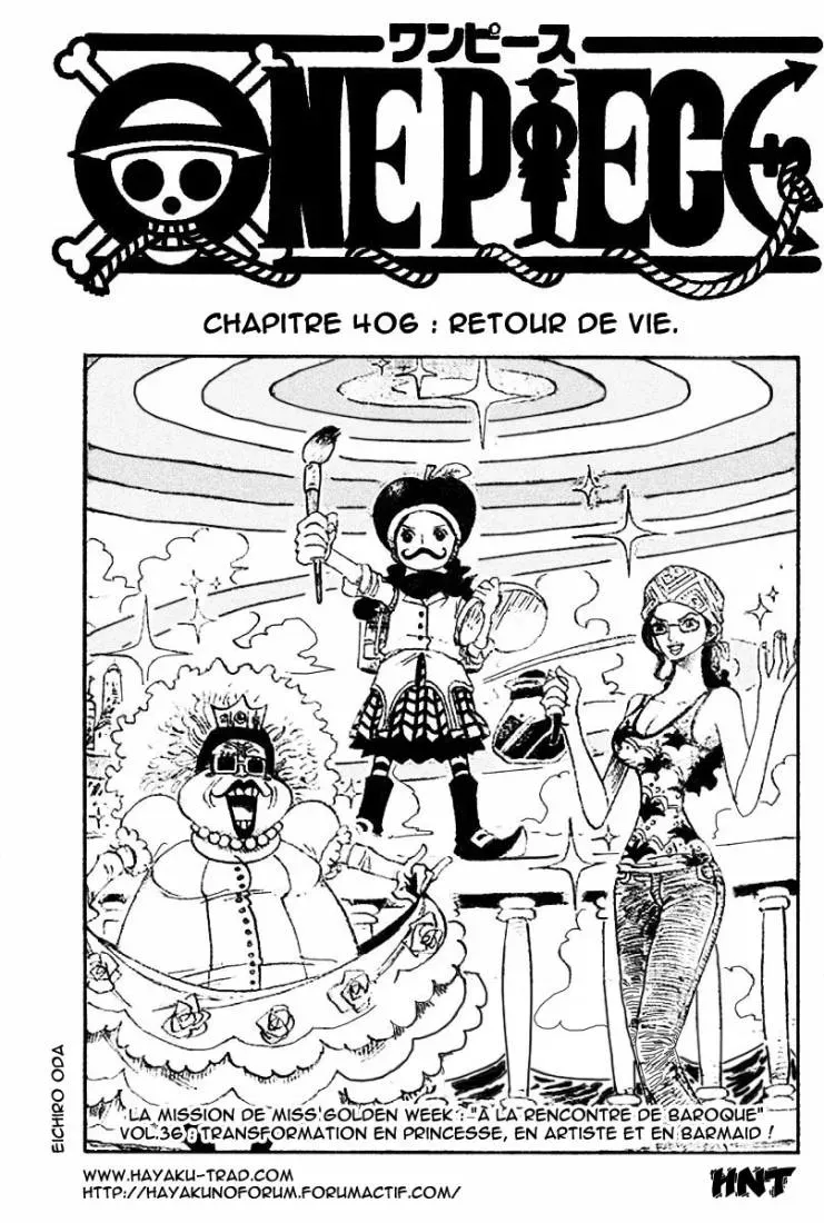 One Piece: Chapter chapitre-406 - Page 1