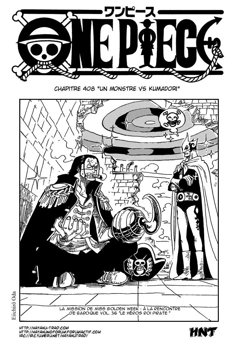One Piece: Chapter chapitre-408 - Page 1
