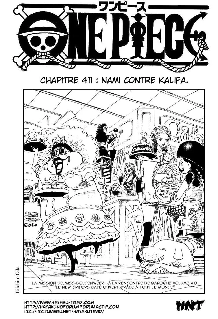 One Piece: Chapter chapitre-411 - Page 1