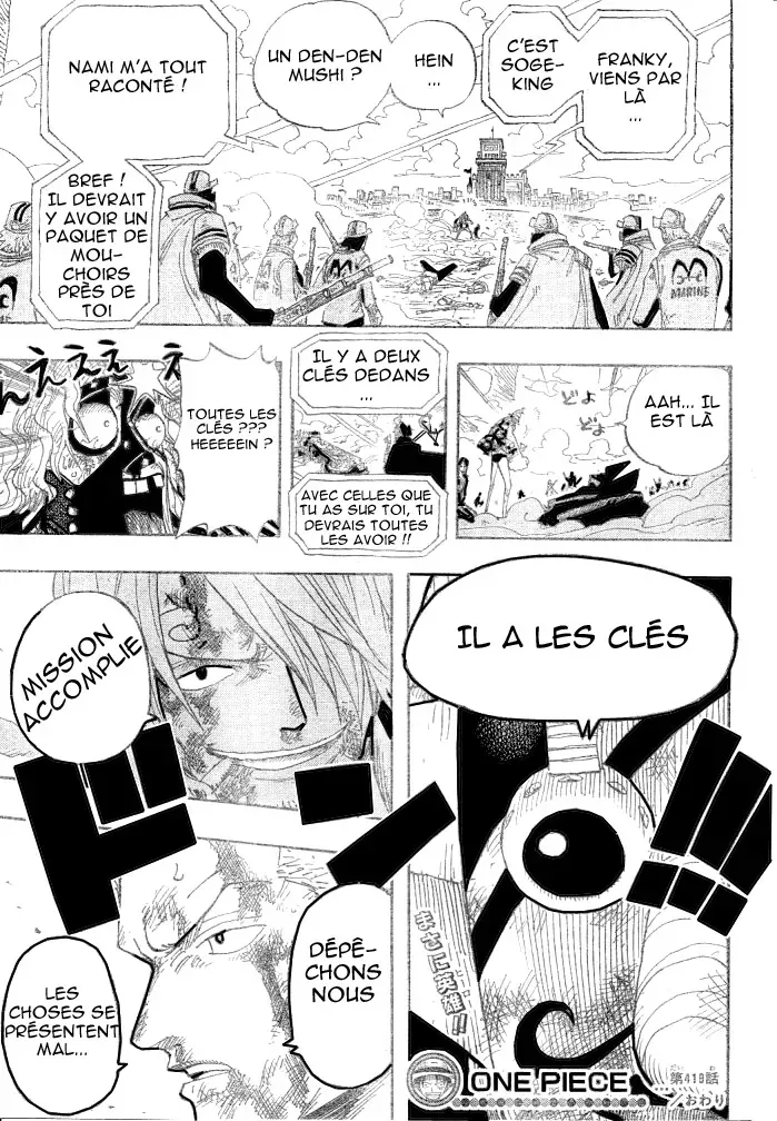 One Piece: Chapter chapitre-419 - Page 17