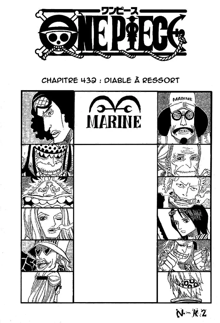 One Piece: Chapter chapitre-432 - Page 1