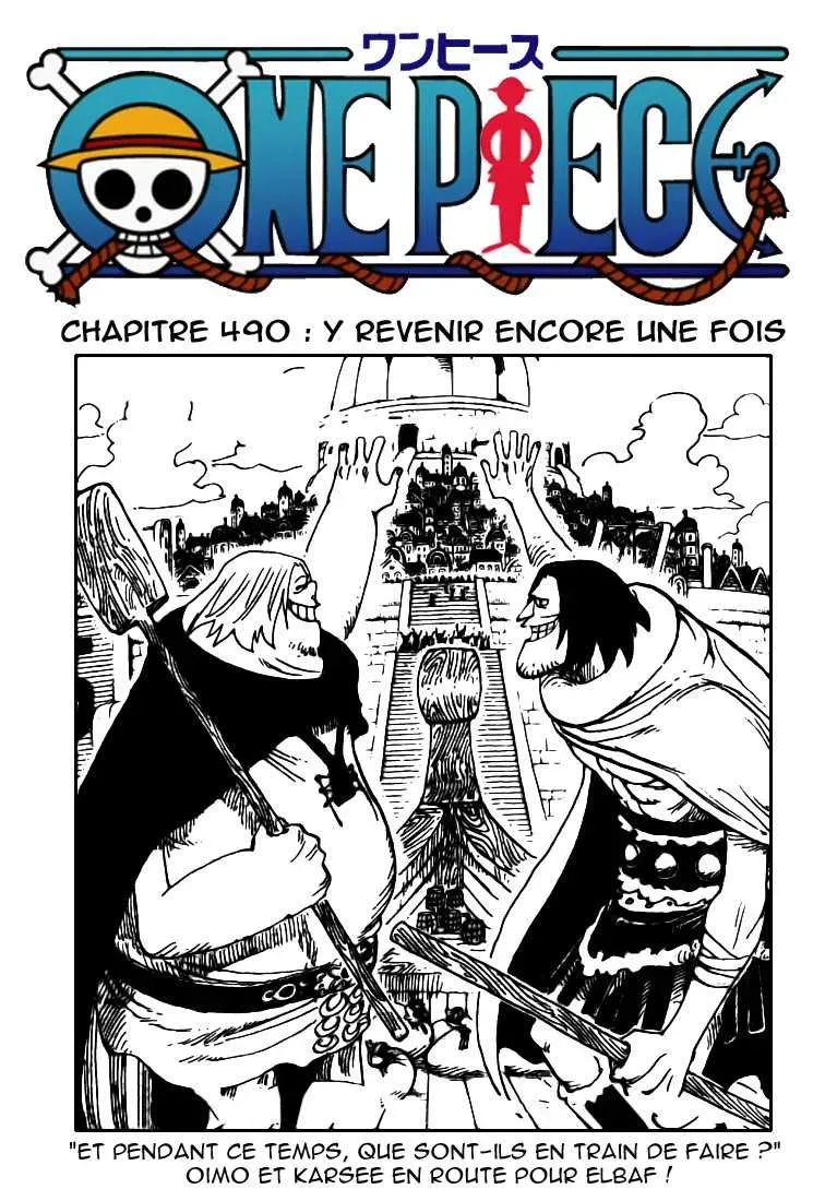 One Piece: Chapter chapitre-490 - Page 1