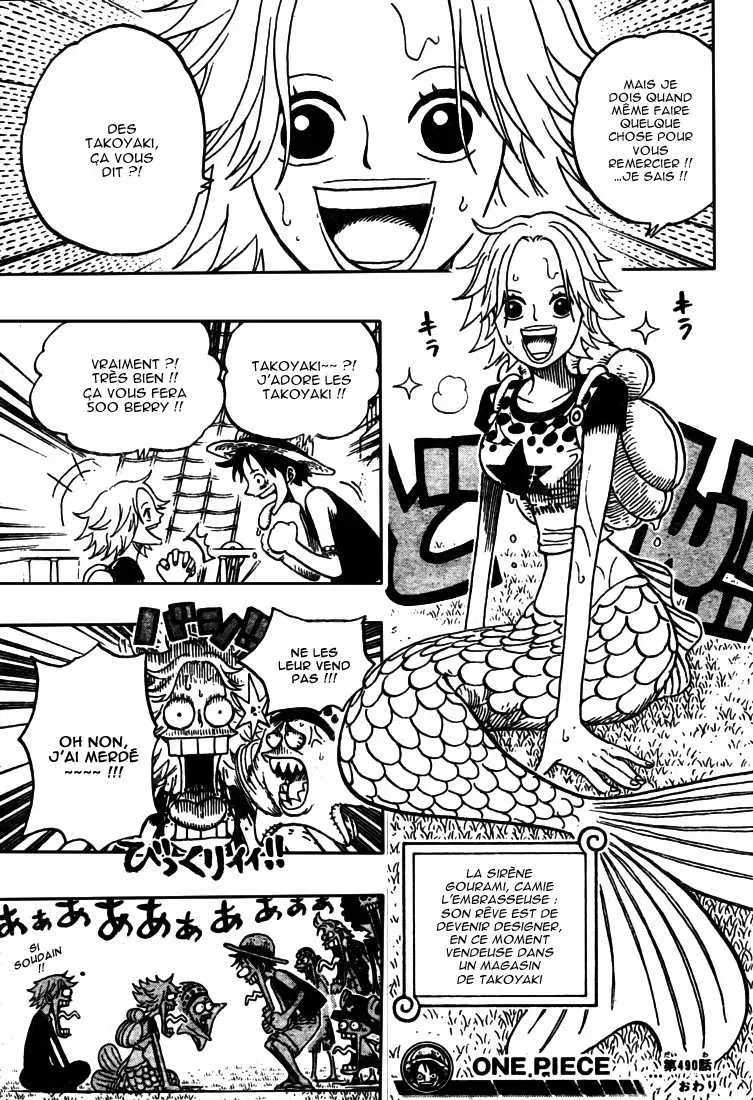 One Piece: Chapter chapitre-490 - Page 18