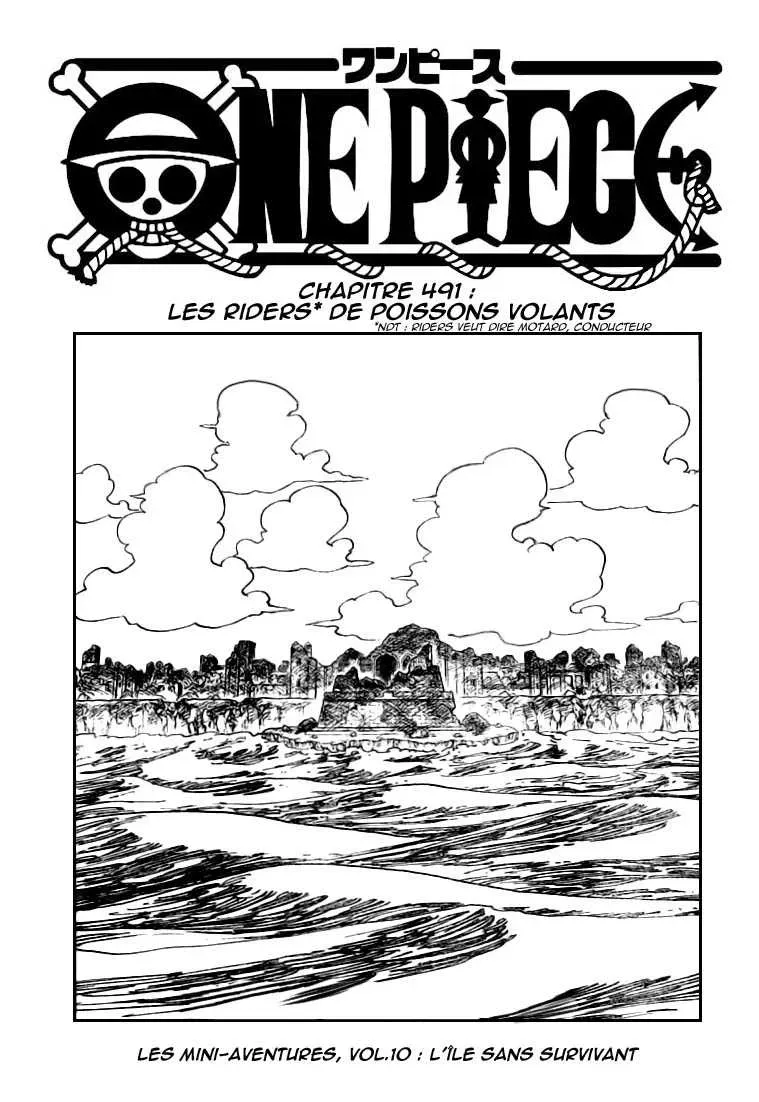One Piece: Chapter chapitre-491 - Page 1