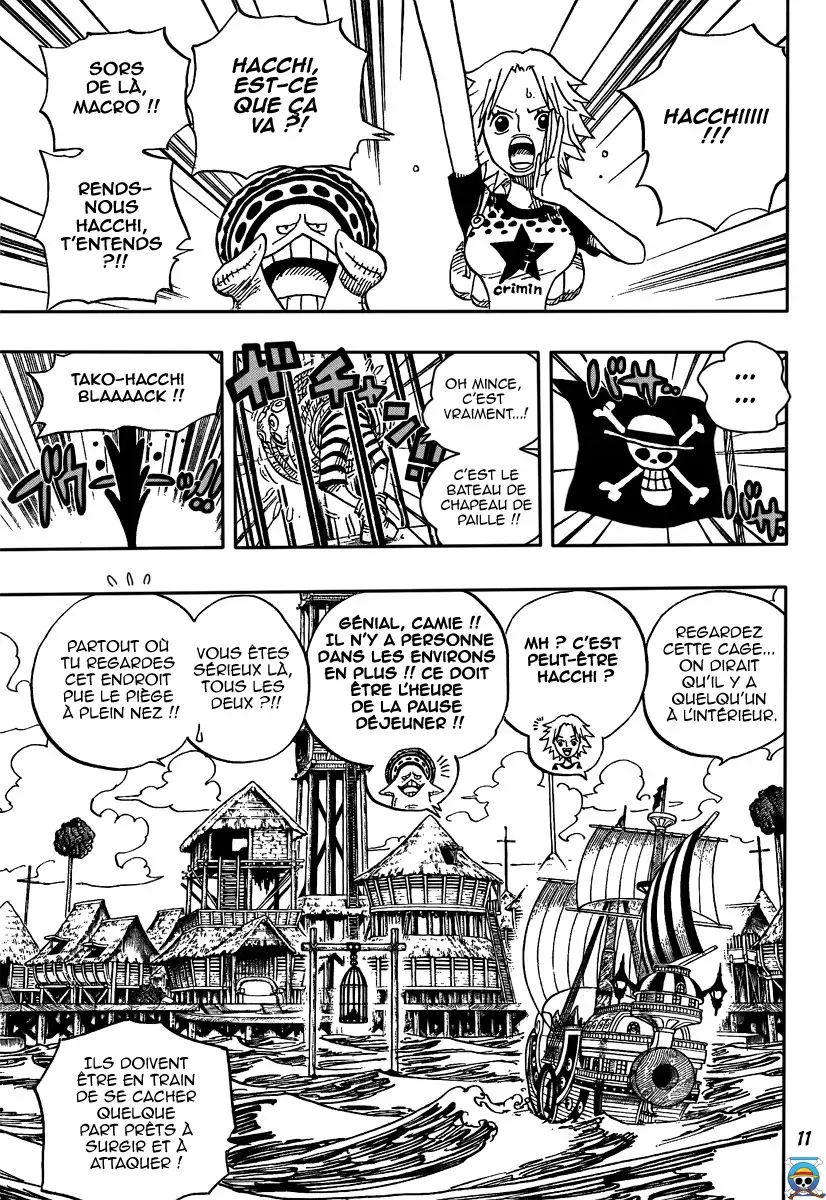 One Piece: Chapter chapitre-492 - Page 11