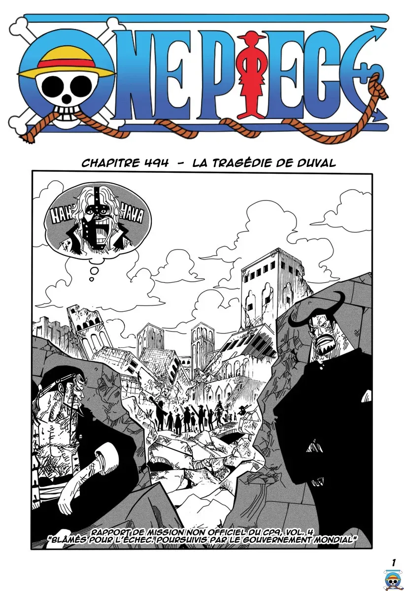 One Piece: Chapter chapitre-494 - Page 1