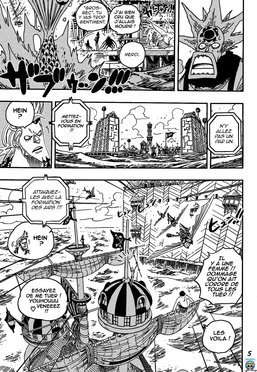 One Piece: Chapter chapitre-494 - Page 5