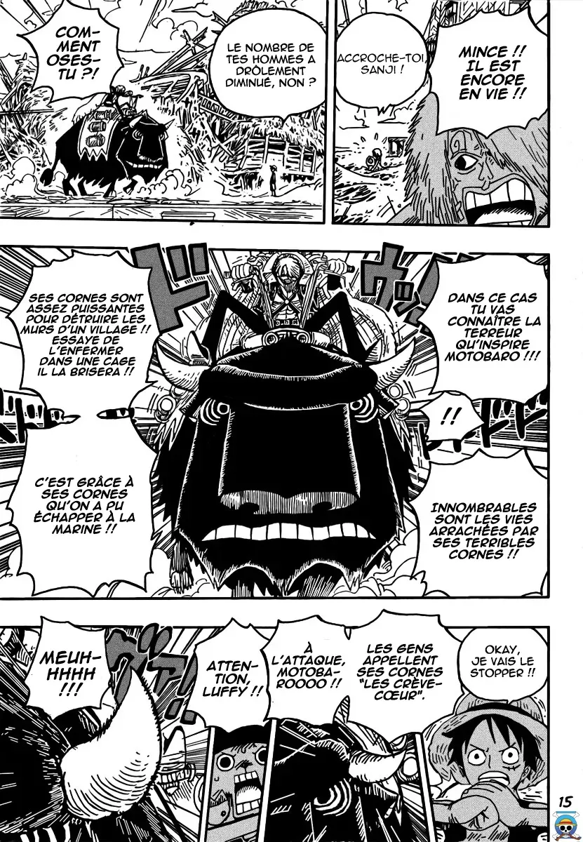 One Piece: Chapter chapitre-495 - Page 15