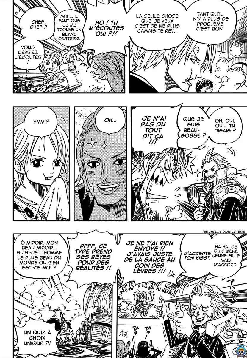 One Piece: Chapter chapitre-496 - Page 6