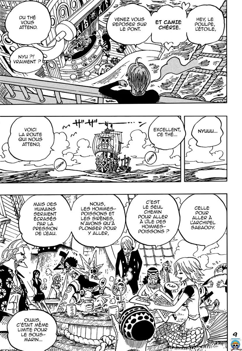 One Piece: Chapter chapitre-496 - Page 9